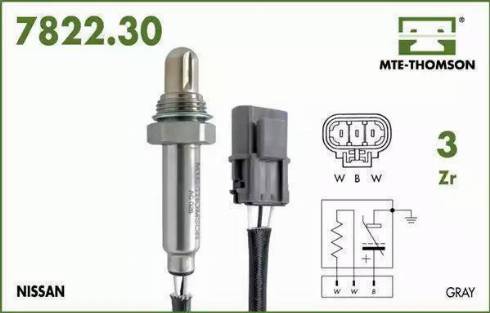 MTE-Thomson 7822.30.038 - Lambda zonde adetalas.lv