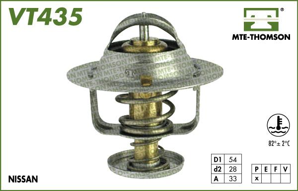 MTE-Thomson VT435.82 - Termostats, Dzesēšanas šķidrums adetalas.lv