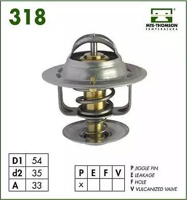 MTE-Thomson VT318.83 - Termostats, Dzesēšanas šķidrums adetalas.lv