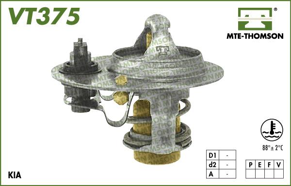 MTE-Thomson VT375.88 - Termostats, Dzesēšanas šķidrums adetalas.lv