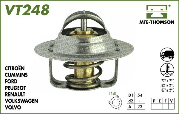 MTE-Thomson VT248.87 - Termostats, Dzesēšanas šķidrums adetalas.lv