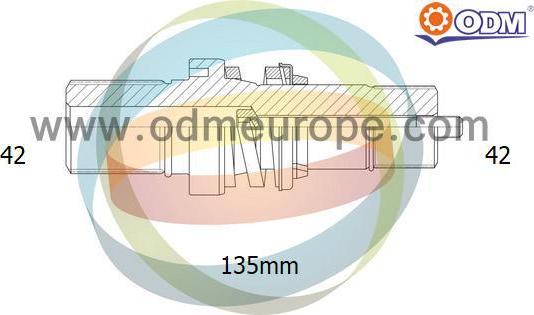 Multiparts 16-210140 - Atlokvārpsta, Diferenciālis adetalas.lv