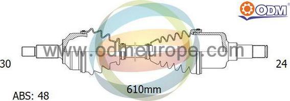 Multiparts 18-091621 - Piedziņas vārpsta adetalas.lv