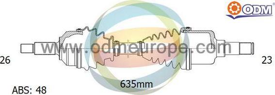 Multiparts 18-091241 - Piedziņas vārpsta adetalas.lv