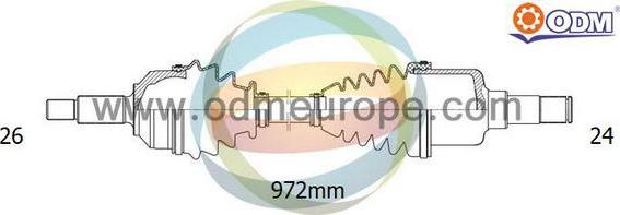 Multiparts 18-092540 - Piedziņas vārpsta adetalas.lv