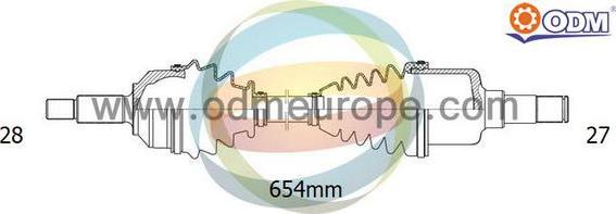 Multiparts 18-041490 - Piedziņas vārpsta adetalas.lv