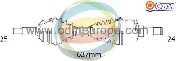 Multiparts 18-051440 - Piedziņas vārpsta adetalas.lv