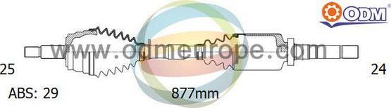 Multiparts 18-162451 - Piedziņas vārpsta adetalas.lv