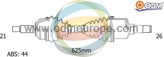 Multiparts 18-291091 - Piedziņas vārpsta adetalas.lv