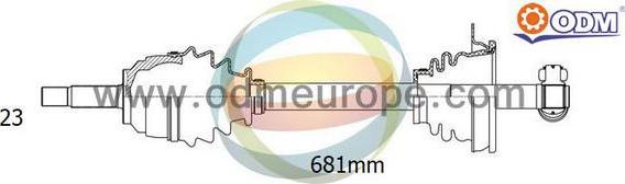 Multiparts 18-291290 - Piedziņas vārpsta adetalas.lv