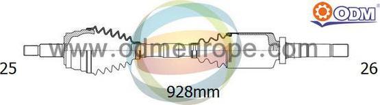 Multiparts 18-292890 - Piedziņas vārpsta adetalas.lv