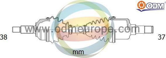 Multiparts 18-215260 - Piedziņas vārpsta adetalas.lv