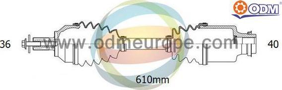 Multiparts 18-212560 - Piedziņas vārpsta adetalas.lv