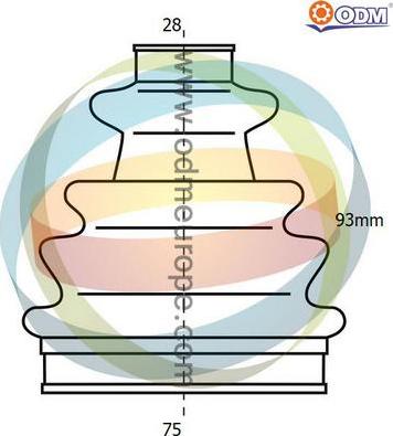 Multiparts 21-990424 - Putekļusargs, Piedziņas vārpsta adetalas.lv