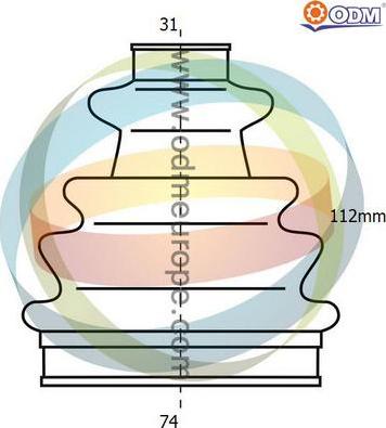 Multiparts 21-990269 - Putekļusargs, Piedziņas vārpsta adetalas.lv