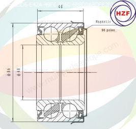 Multiparts 70-040050 - Riteņa rumbas gultņa komplekts adetalas.lv