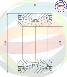 Multiparts 70-270013 - Riteņa rumbas gultņa komplekts adetalas.lv