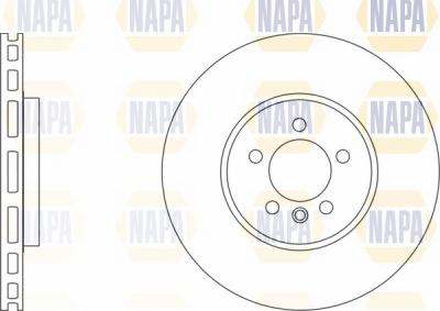 NAPA NBD5194 - Bremžu diski adetalas.lv