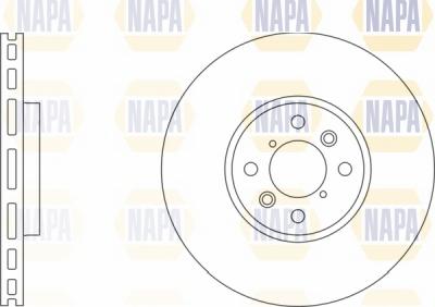 NAPA NBD5218 - Bremžu diski adetalas.lv