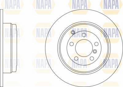 NAPA NBD5773 - Bremžu diski adetalas.lv