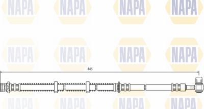 NAPA NBH1040 - Bremžu šļūtene adetalas.lv