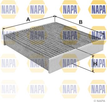 NAPA NFC4317 - Filtrs, Salona telpas gaiss adetalas.lv