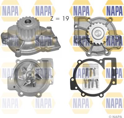 NAPA NWP1440 - Ūdenssūknis adetalas.lv