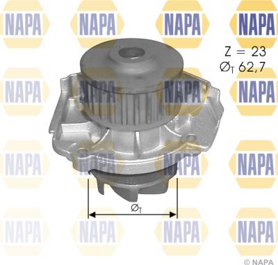 NAPA NWP1500 - Ūdenssūknis adetalas.lv