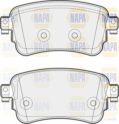 Vauxhall 1673603880 - Bremžu uzliku kompl., Disku bremzes adetalas.lv