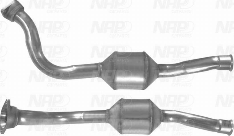 NAP carPARTS CAD10573 - Katalizators adetalas.lv