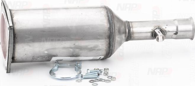 NAP carPARTS CAD10058 - Nosēdumu / Daļiņu filtrs, Izplūdes gāzu sistēma adetalas.lv