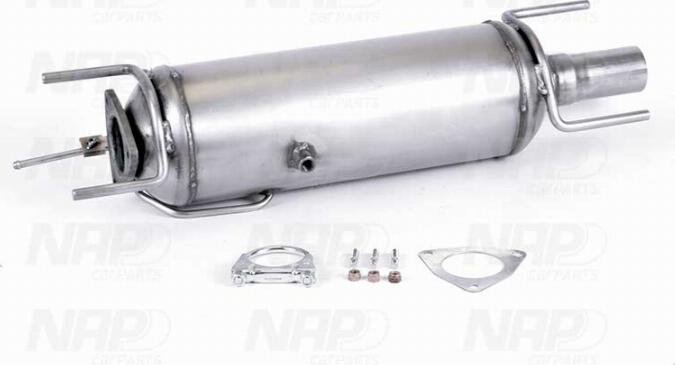 NAP carPARTS CAD10080 - Nosēdumu / Daļiņu filtrs, Izplūdes gāzu sistēma adetalas.lv