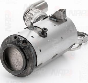 NAP carPARTS CAD10030 - Nosēdumu / Daļiņu filtrs, Izplūdes gāzu sistēma adetalas.lv