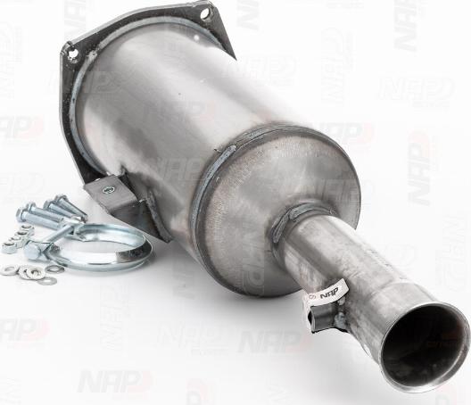 NAP carPARTS CAD10070 - Nosēdumu / Daļiņu filtrs, Izplūdes gāzu sistēma adetalas.lv