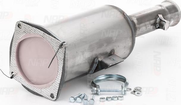 NAP carPARTS CAD10070 - Nosēdumu / Daļiņu filtrs, Izplūdes gāzu sistēma adetalas.lv