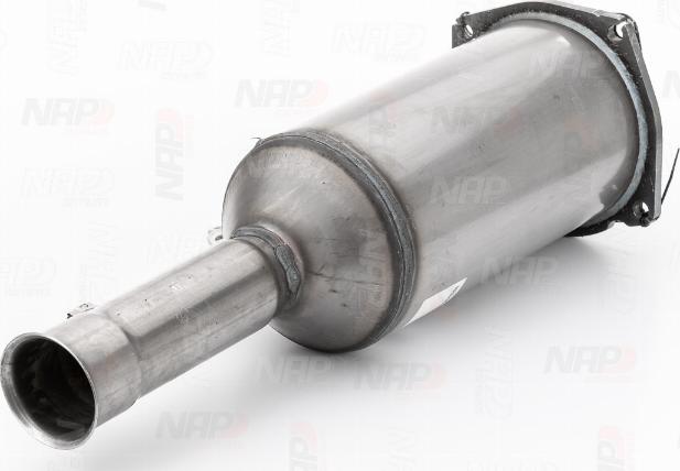 NAP carPARTS CAD10070 - Nosēdumu / Daļiņu filtrs, Izplūdes gāzu sistēma adetalas.lv