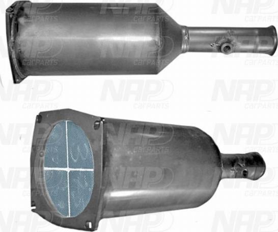 NAP carPARTS CAD10346 - Nosēdumu / Daļiņu filtrs, Izplūdes gāzu sistēma adetalas.lv