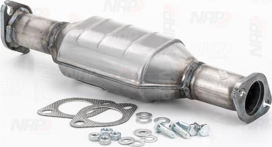 NAP carPARTS CAK10168 - Katalizators adetalas.lv