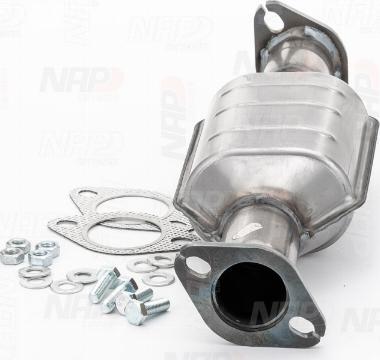 NAP carPARTS CAK10168 - Katalizators adetalas.lv