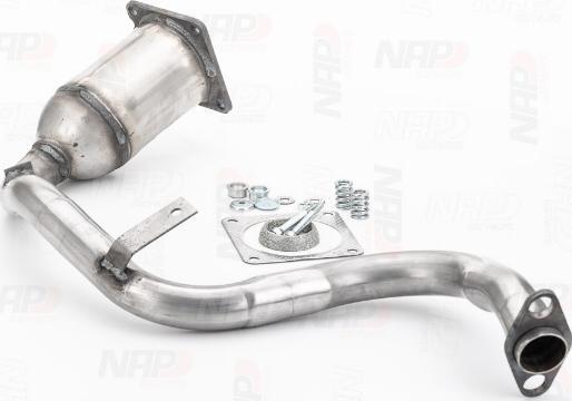 NAP carPARTS CAK10105 - Katalizators adetalas.lv