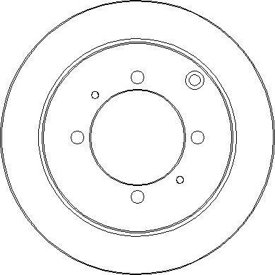 Japanparts JDP510 - Bremžu diski adetalas.lv