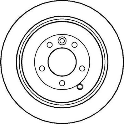 BOSCH 0 986 479 375 - Bremžu diski adetalas.lv