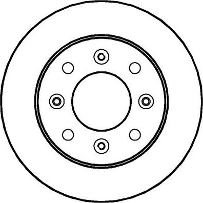 Blue Print ADJ134308 - Bremžu diski adetalas.lv