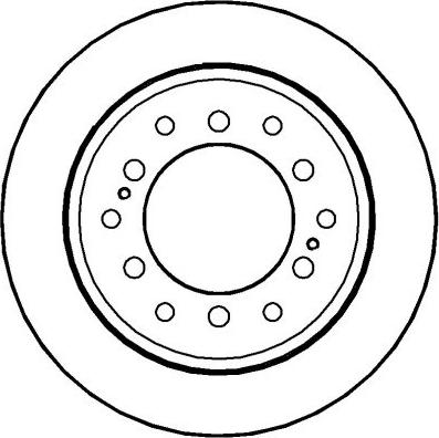 Blue Print ADT343129C - Bremžu diski adetalas.lv