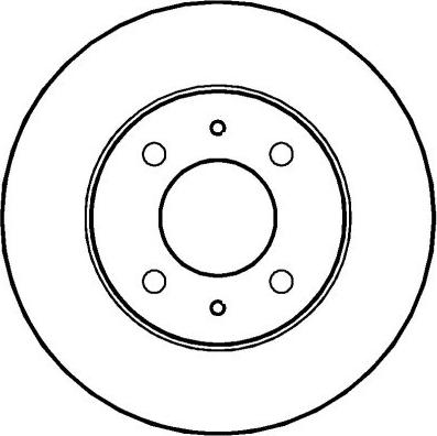 Blue Print ADG04350 - Bremžu diski adetalas.lv