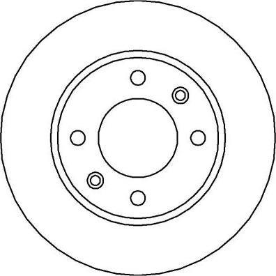 KNECHT KT5383 - Bremžu diski adetalas.lv