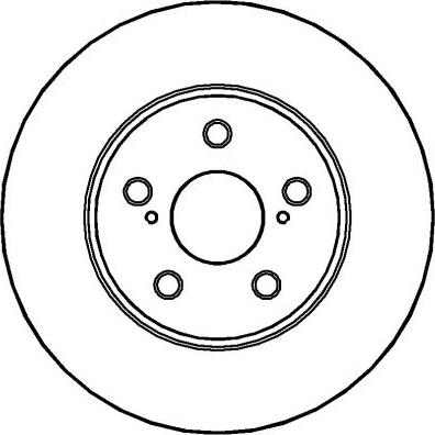 NATIONAL NBD1179 - Bremžu diski adetalas.lv