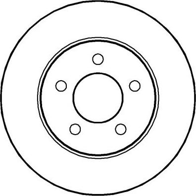 NATIONAL NBD1341 - Bremžu diski adetalas.lv