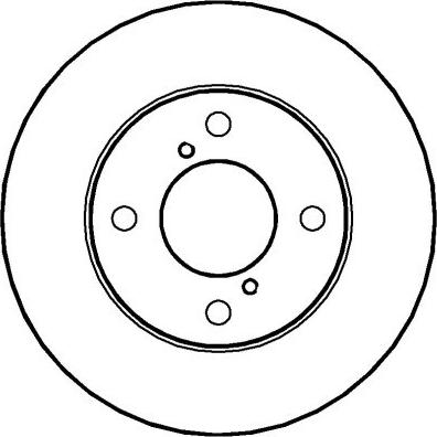 BOSCH 00986479R23 - Bremžu diski adetalas.lv