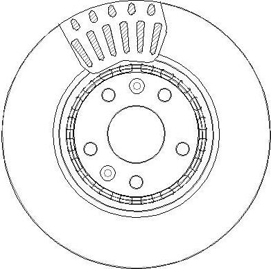 Blue Print ADR164308 - Bremžu diski adetalas.lv